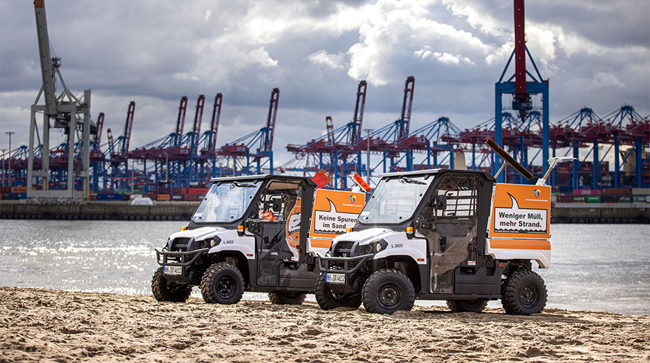 Beachbuggys am Elbstrand