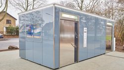 Öffentliche Toilette in Harburg
