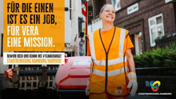 Stellenanzeigenmotiv Entsorger:in