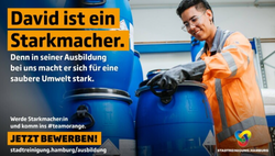 Stellenanzeigenmotiv Umwelttechnolog:in
