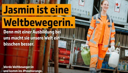 Stellenanzeigenmotiv Ausbildung Umwelttechnologin