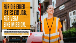 Stellenanzeigenmotiv Entsorger:in