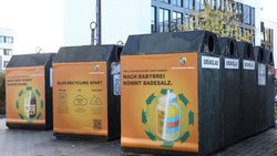 Beispiel für die Recyclingkampagne