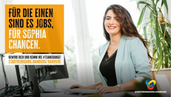 Stellenanzeigenmotiv Fachärztin