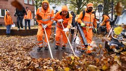 TeamOrange bei der Laubschlacht 2025