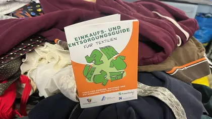 Broschüre auf Kleiderberg