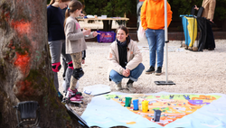 Mitmach-Aktion beim Abschluss von Hamburg räumt auf!