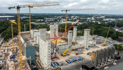 Hamburgs zweitgrößte Baustelle - das ZRE