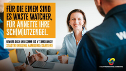 Stellenanzeigenmotiv Führungskraft gewerbliches Personal