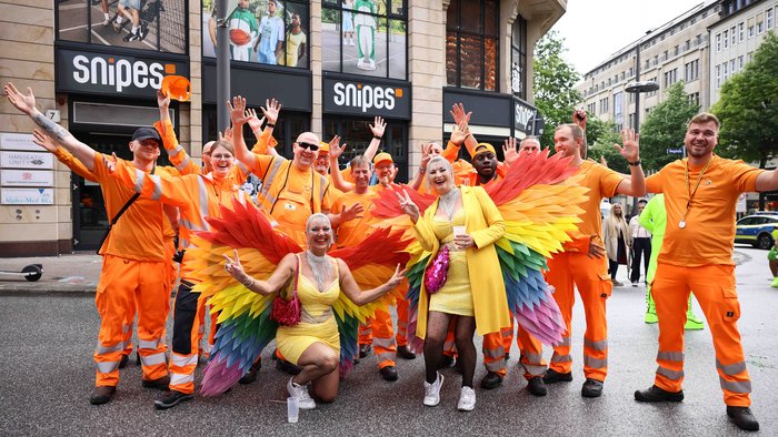 #TeamOrange beim CSD 2025